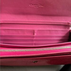 Dior Vibrant Pink Wallet